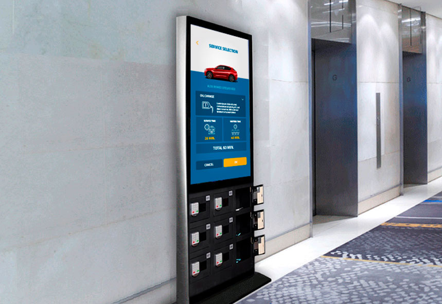 Smart system per officine di veicoli